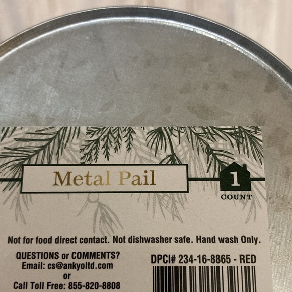 Target BP Christmas Tree Farm Metal Pail - Picture 5 of 5